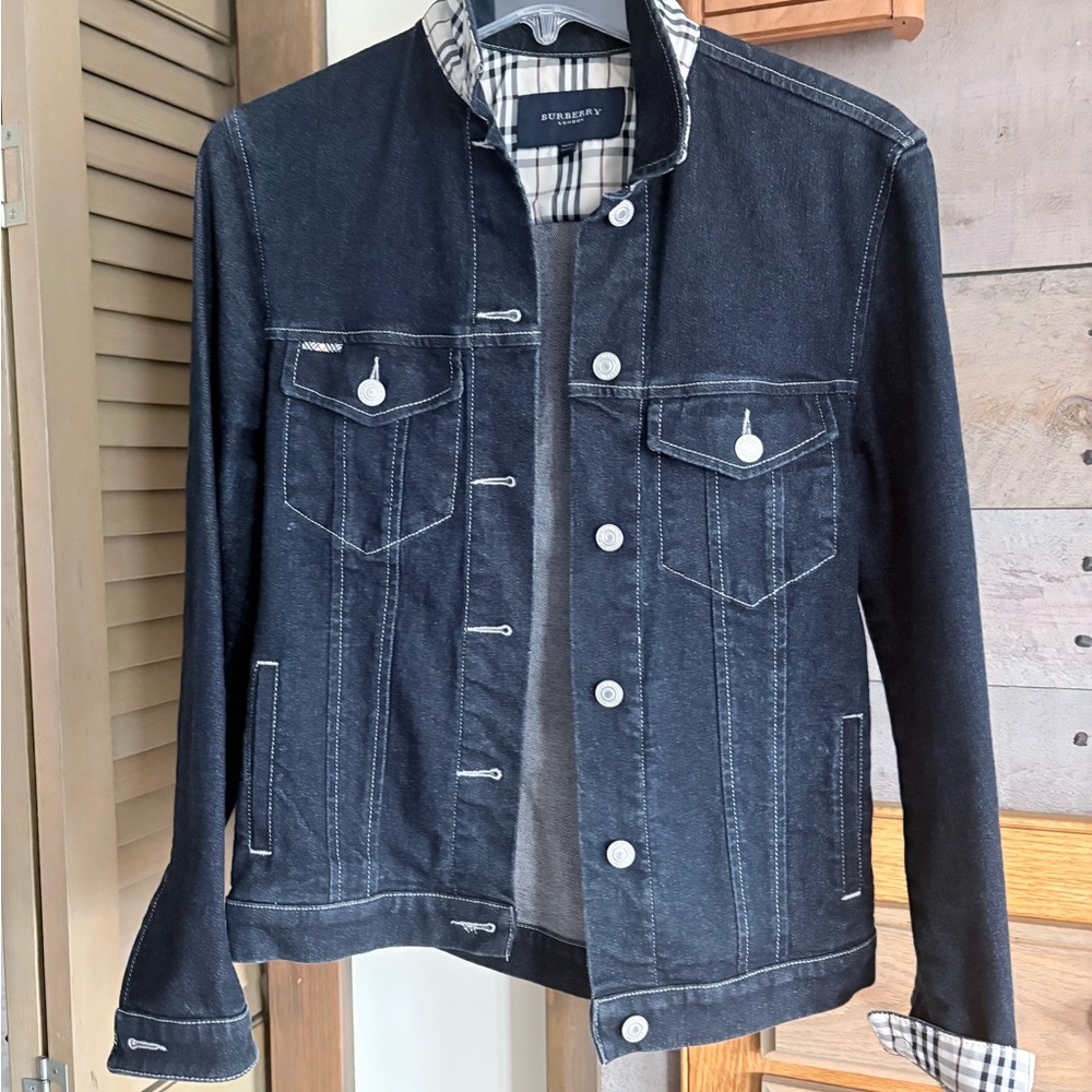Burberry Women’s Dark Blue Denim Jacket